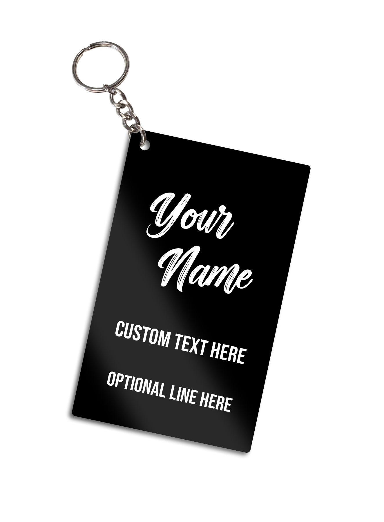 Customized Metal Keychain Aluminum Picture Engraved Gift Best Quality Product